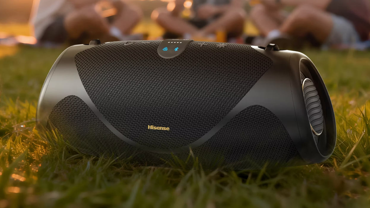Hisense Boom portable speakers