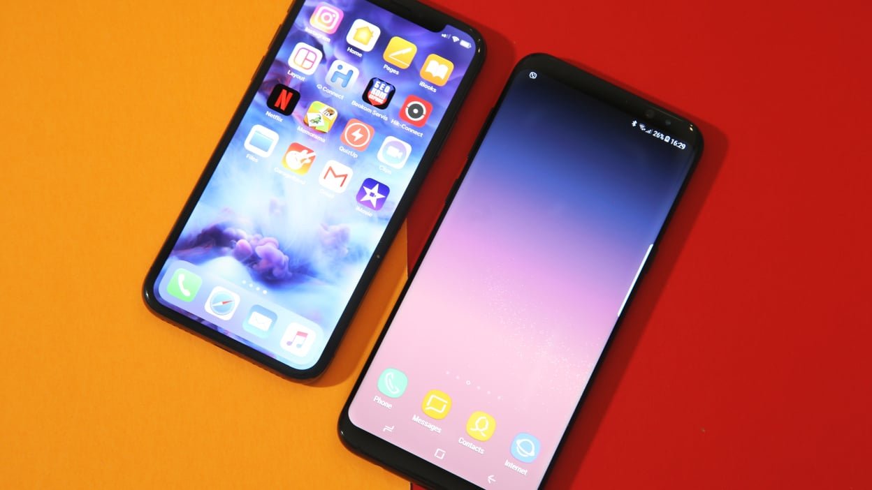 iPhone and Galaxy devices